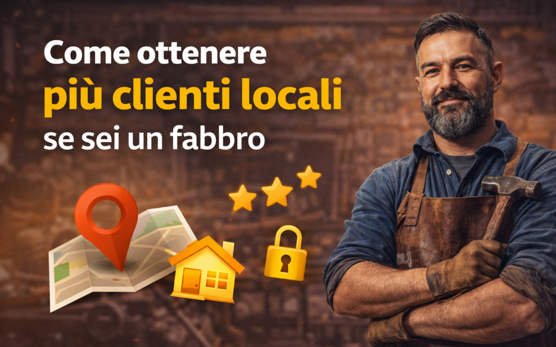 Come ottenere più clienti locali se sei un fabbro