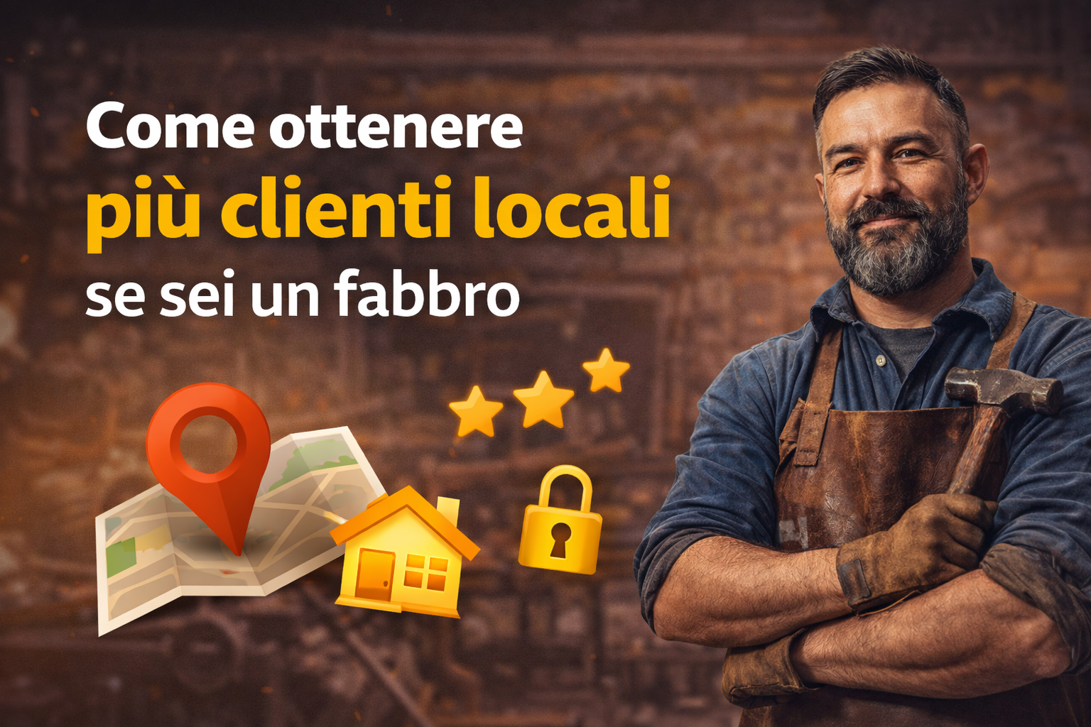 Come ottenere più clienti locali se sei un fabbro